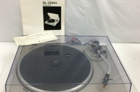 Technics テクニクス ターンテーブル SL-Q303 (取扱説明書付き) レコードプレイヤー 松下電器産業