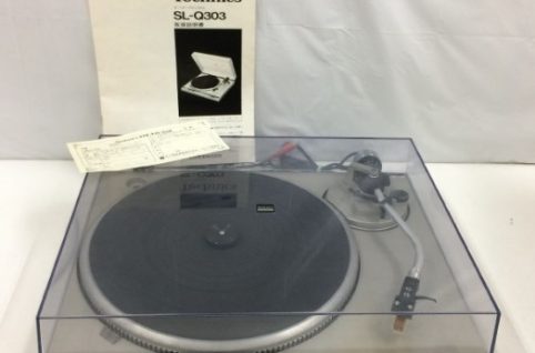 Technics テクニクス ターンテーブル SL-Q303 (取扱説明書付き) レコードプレイヤー 松下電器産業