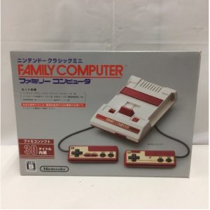 可動品 ニンテンドークラシックミニ FAMILY COMPUTER CLV-101 (USBケーブル1本欠品)