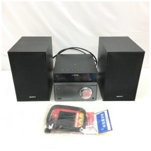  ●美品 SONY ソニー HCD-SBT40 CD システムコンポ ブラック CD/USB/Bluetooth アンテナ