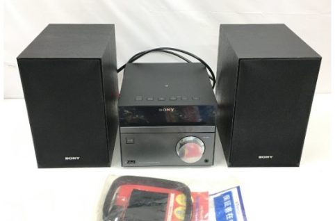 SONY ソニー HCD-SBT40 CD システムコンポ ブラック CD/USB/Bluetooth アンテナ