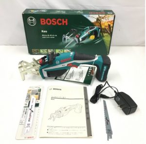 BOSCH バッテリーのこぎり　10.8V Keo 充電器・バッテリー付き　切断　木工用　コードレス　ボッシュ　電動 