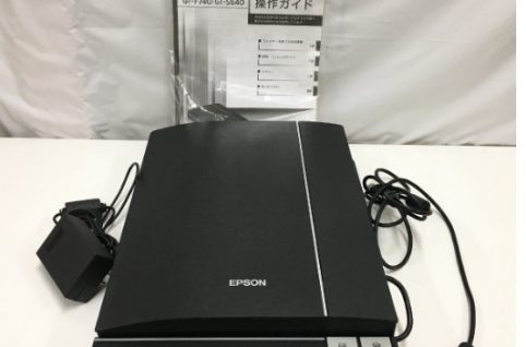 AC付属☆ エプソン - EPSON GT-F740 A4 フラットベッド スキャナー