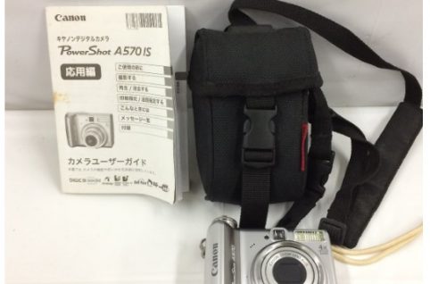 キャノン Canon PowerShot A570 IS★有効画素数710万画素 光学4倍ズーム◆コンパクトデジタルカメラ