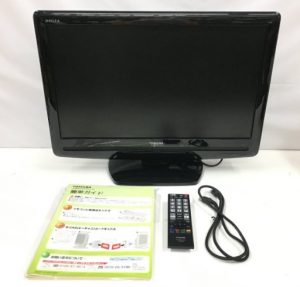 東芝 TOSHIBA レグザ REGZA 22インチ 液晶カラーテレビ 22AV550 リモコン付き