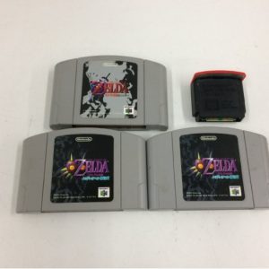 ニンテンドー64 ゼルダの伝説 時のオカリナ ムジュラの仮面 2本 メモリー拡張パック セット