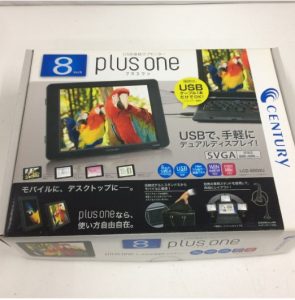 CENTURY PLUS ONE LCD-8000U2　USB接続サブモニター センチュリー