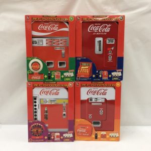CocaCola コカ・コーラ ベンディングマシンCAN 4点セット 120周年記念品 40’/ 50'/60’/70' STYLE