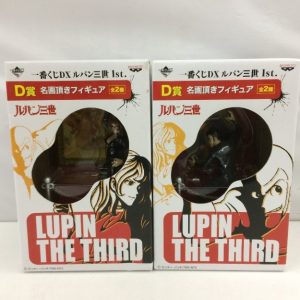 ルパン三世1st. フィギュア ルパン 峰不二子 名画頂きフィギュア　一番くじ　D賞　2種