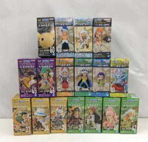 ONE PIECE ワールドコレクタブルフィギュア WCF 17体