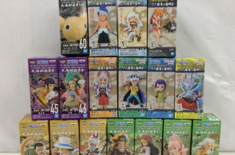 ONE PIECE ワールドコレクタブルフィギュア WCF 17体
