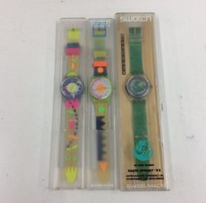 swatch EARTH SUMMIT'92 スウォッチ 腕時計 ケース付き　限定モデル　他　2個